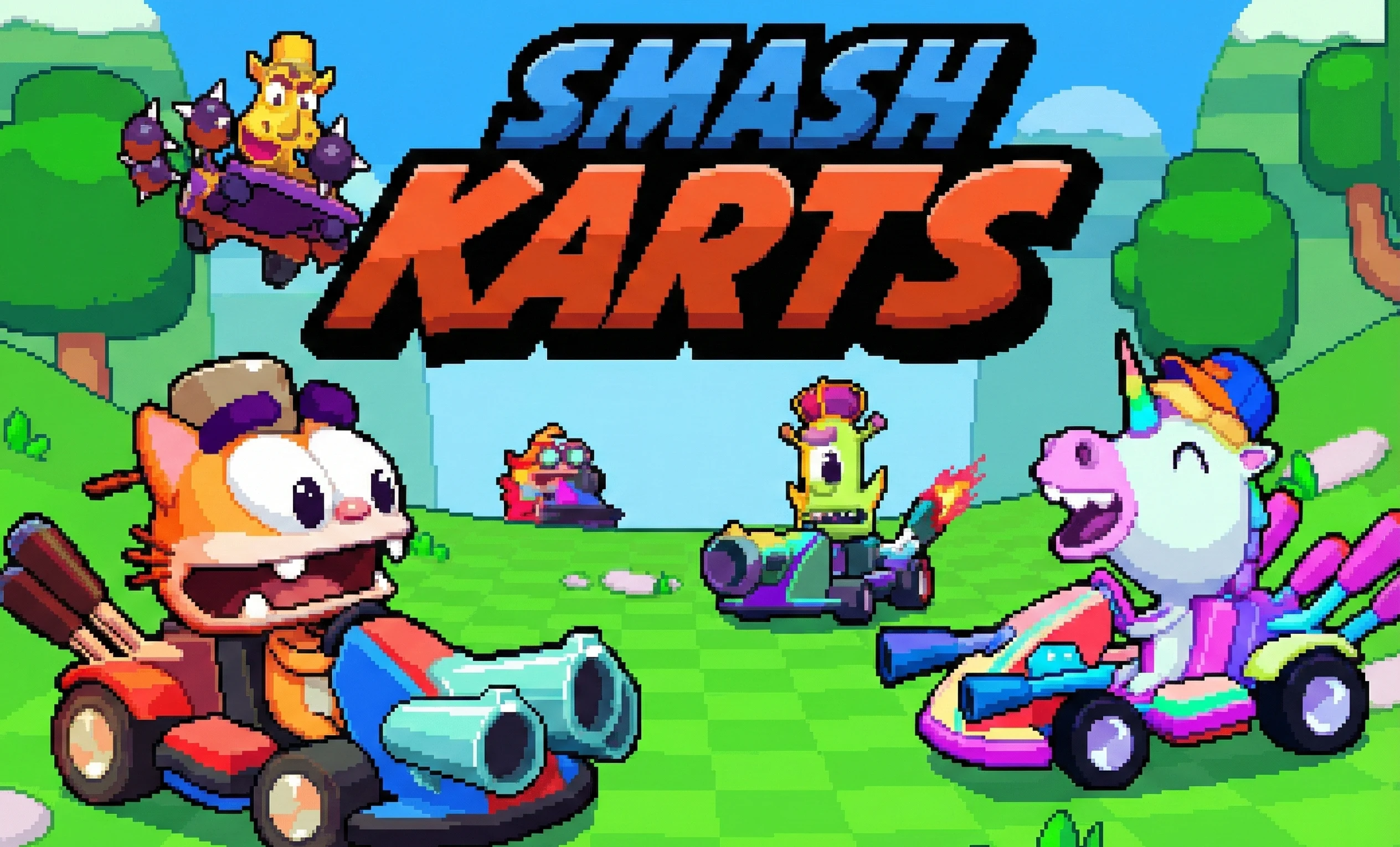 Play SmashKarts.io